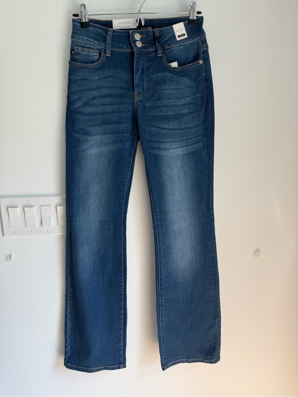 Judy Blue Mid Rise Slim Bootcut Jeans JB8811 NEW Women’s 26